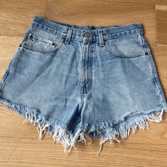 Levi's Pants - Vintage Levis 501 cut off jean shorts